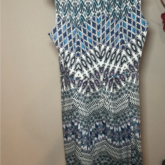 NWOT Covington multi color print dress - Picture 7 of 7